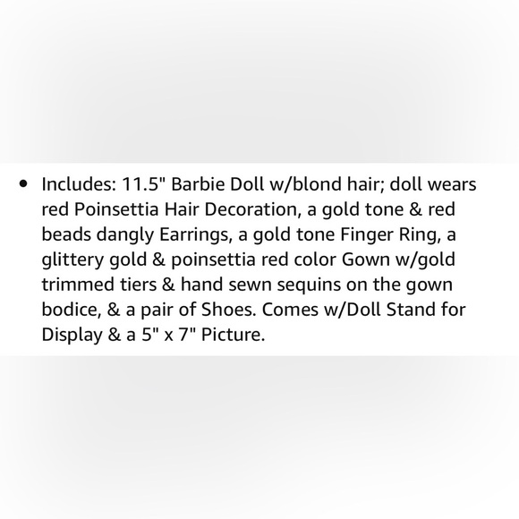 🎄Happy Holidays Hallmark Barbie Special Edition - Picture 10 of 11